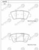 ASIMCO KD9765 Brake Pad Set, disc brake